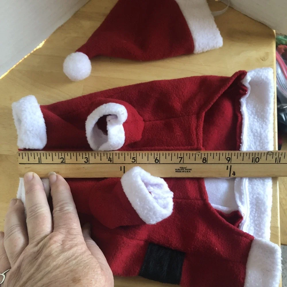 Christmas dog clothing, Santa Clause Dog Costume